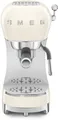 Produktbild: Smeg ECF02CREU 50's Style Espresso-Kaffeemaschine, Siebträger, 15 bar