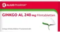 Produktbild: Ginkgo AL 240 mg Filmtabletten 120 St