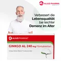 Produktbild: GINKGO AL 240 mg Filmtabletten 120 St. PZN 11287708
