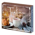 Produktbild: itenga Adventskalender TeaTime Rohling ungefüllt zum Selberfüllen Teeadventskal