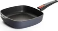 Produktbild: Woll Diamond Lite Gusspfanne, viereckig: abnehmbarer Stiel,  24 x 24 cm 5.5cm hoch, Alle Herdarten inkl. Induktion