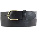 Produktbild: BELTINGER Ledergürtel Damen-Gürtel aus Vollrindleder 3,5 cm - Jeans-Gürtel für Damen 35mm - (1-St) schwarz 115 cm (Gesamtlänge 130 cm)