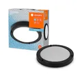 Produktbild: LEDVANCE BATHROOM CLASSIC ROUND Badezimmer-Deckenleuchte 310mm, schwarz, E27-Sockel, kann mit smarter Lampe bestückt werden, hochwertige Verarbeitung, Zylinderform, IP44 Schutzklasse
