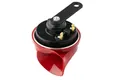 Produktbild: HELLA Fanfare - STYLE HORN TE24 - 12V - 110dB(A) - Frequenzbereich: 500Hz - Hochton - elektrisch - Gehäusefarbe: rot/schwarz - Flachsteckanschluss - Menge: 1 - 3FG 007 424-011
