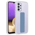 Produktbild: Cadorabo Schutzhülle für Samsung Galaxy A33 5G Hülle in Blau Etui TPU Silikon Case Cover Standfunktion