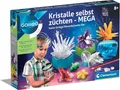 Produktbild: CLEMENTONI Galileo Lab - Kristalle selbst züchten Mega, Farbenfrohe Salzkristalle & Geoden züchten, Chemie Experimentierkasten für Kinder ab 8 Jahren