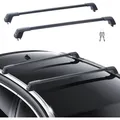 Produktbild: Dachträger Aluminium Querträger Auto 90 kg Universal Dachgepäckträger