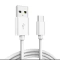Produktbild: 2 meter USB-C zu USB-A Ladekabel für Playstation 5 Controller Handys Notebooks