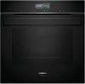 Produktbild: SIEMENS Einbaubackofen iQ700 HB976GMB1, iQ700 Einbau-Backofen, Schwarz, Edelstahl, EEK: , Pyrolyse-Selbstreinigung, activeClean - Pyrolytische Selbstreinigung