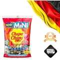 Produktbild: Chupa Chups Mini Classic Lutscher-Beutel 100 Mini-Lollis 5 Geschmäcker