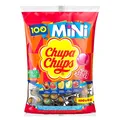 Produktbild: Chupa Chups Mini Classic Lutscher-Beutel, 100 Mini-Lollis, 5 Sorten, 100x6g