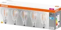Produktbild: OSR 075466517 - LED-Lampe BASE E27, 6,5 W, 806 lm, 4000 K, Filament, 5er-Pack