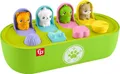 Produktbild: Fisher-Price Baby Spielzeug FP Pets Feinmotorisches Pop-Up mit Aktivitäten und Geräuschen für Entwicklungsspiele Säuglinge ab 9 Monaten