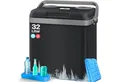 Produktbild: KESSER Kühlbox, 32 l, Thermoelektrische Kühlbox kühlt & wärmt 12V / 230V Mini-Kühlschrank
