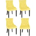 Produktbild: CLP Wohnzimmerstuhl, Gelb, Textil, 55x92x58 cm, Esszimmer, Stühle, Esszimmerstühle