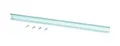 Produktbild: Hensel Hutprofilschiene Stahl sendzimirverzinkt Lochung 15x584mm Tragschiene...