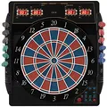 Produktbild: Karella Dartscheibe CB-50 Set, elektronisch, für Softdarts, aus Kunststoff, mit 12 Dartpfeilen