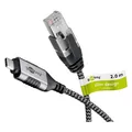 Produktbild: Goobay Ethernet-Kabel USB-C 3.1 auf RJ45, Slim, 2 m (USB 3.1, USB-C, RJ45 (1x)) (74403)