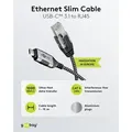 Produktbild: Goobay 74403 - Netzwerkadapter Kabel USB 3.1 Typ C Gigabit Ethernet - Kabel - Digital/Daten