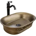 Produktbild: Rea Aufsatzwaschbecken WILMA RUSTIC - Braun