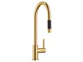 Produktbild: Dornbracht Tara Pull-Down Messing Gebürstet (23kt Gold) 33870888-28 Hochdruckarmatur