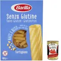 Produktbild: 10x Barilla Tortiglioni 400g Senza Glutine Glutenfrei pasta+Italian Polpa 400g