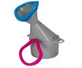 Produktbild: Inhalator Premium, mit zwei Soft Aufsätzen, grau