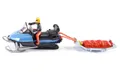 Produktbild: 1684 Siku Snowmobil mit Rettungsschlitten Bergwacht