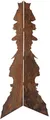 Produktbild: Ecksäule Gartendeko Edelrost 143 cm Dekosäule Rostsäule Rost Dekoration Säule