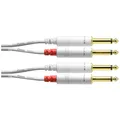 Produktbild: NEU: Cordial CFU 6 Audiokabel 6m Klinke auf Klinke REAN weiß