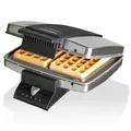 Produktbild: Brüsseler Waffeleisen Cloer 1445 für traditionelle Belgische Waffeln Backampel