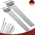Produktbild: Rouladennadeln - 20er Set, Edelstahl - Made in Germany 10 cm Rouladenspieße mit