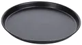 Produktbild: Contacto Pizzablech aus Schwarzblech, ∅31,5 cm, 2,5 cm hoch, gebördelter Rand, Gastro-Qualität, nicht spülmaschinengeeignet