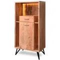 Produktbild: WOLFMÖBEL Highboard Hudson 2172 Holz Braun Akazie