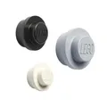 Produktbild: Room Copenhagen LEGO Wandaufhänger Set (Weiß, Schwarz, Grau), Mix, One Size