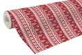 Produktbild: Clairefontaine 201341C Geschenkpapier Alliance (große Breite, 50 x 0,70m, 60g/qm, ideal für Ihre Geschenke) 1 Rolle weihnachtsbäume rot
