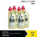 Produktbild: Castrol TRANSMAX Manual Transaxle 75W-90 Schaltgetriebeöl 4x1 Liter = 4 Liter