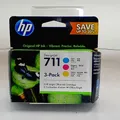 Produktbild: HP Tinte 711 Dreierpack (Dreifarbig-CMY), P2V32A [#11455]