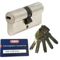 Produktbild: ABUS Profilzylinder ABUS EC660 Doppelzylinder versch. Längen, 3- 10 Schlüssel, Verschiedenschließend mit N+G 30/50 mm