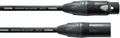 Produktbild: Cordial CPM 5 FM XLR Verbindungskabel [1x XLR-Buchse - 1x XLR-Stecker] 5.00m Schwarz