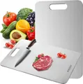 Produktbild: Titan-Schneidebrett Doppelseitig Lebensmittelecht Antihaft 44x30 cm Küche