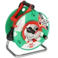 Produktbild: Brennenstuhl Garant G Bretec IP44 Gartenkabeltrommel (Kabeltrommel für Rasenmäher mit 38+2m Kabel in rot, Spezialkunststoff, kurzfristiger Einsatz im Außenbereich, Made in Germany)