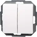Produktbild: KOPP Serienschalter 10AX, 250V PARIS, arktis