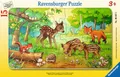 Produktbild: 15 T. Rahmenpuzzles - Tierkinder des Waldes