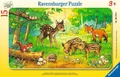 Produktbild: 4005556063765 Puzzle ramkowe 15 elementów. Zwierzęta z lasu Ravensburger