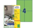 Produktbild: Avery Zweckform Etiketten Etiketten Inkjet/Laser/Kopier 105x48mm VE=400 Stück grün