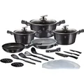 Produktbild: BerlingerHaus BH-7181 22-PIECE POT SET (20 cm, Pfannenset + Topfset, Aluminiumguss) (ERT10895)