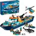 Produktbild: Neu LEGO City Arktis-Erkundungsschiff 60368 815 Teile 2023 kostenloser Versan...