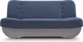 Produktbild: MOEBLO Schlafsofa PAFOS – Sofa Kippsofa Klappsofa Click-Clack Couch mit Bettkasten und Schlaffunktion (BxHxT): 192x90x87 cm (SORO 76+ SORO 83 - Dunkelblau + Hellgrau)
