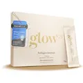 Produktbild: Glow25® Kollagen Intensiv [30 Sticks] – mit Tripeptiden, Vitamin C, Zink und Biotin – Premium Collagen Hydrolysat – Peptide Typ 1 und 3
